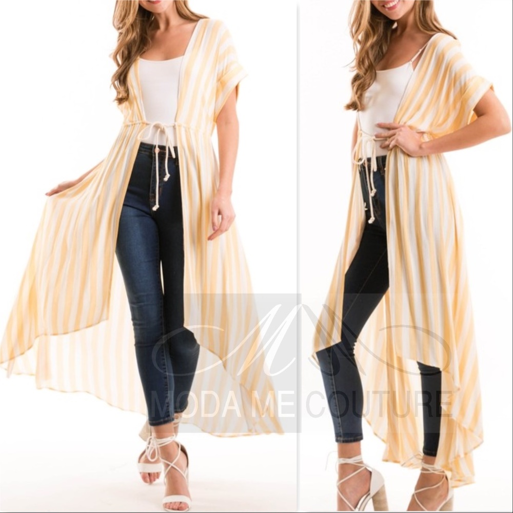 STRIPED KIMONO - Picture 1 of 2